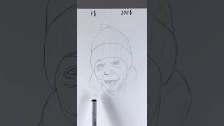 Викуся  1 vs 200 art drawing рисунок [upl. by Fennessy]