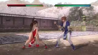 DOA5LR MaiNaotora Tag Death Combo 366 damage [upl. by Adnalram]