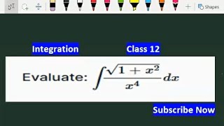 Integration of root 1x2x4 dx  intsqrt1x2x4dx  Class 12 Maths Ch7 Integral Indefinite [upl. by Nylidnarb]