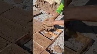 Break tile making Jugaad video viralvideo construction trending civilengineering reels [upl. by Annoeik948]