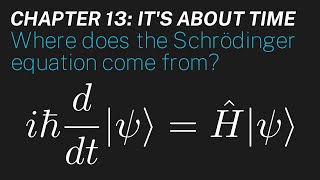 Ch 13 Where does the Schrödinger equation come from  Maths of Quantum Mechanics [upl. by Zilada]