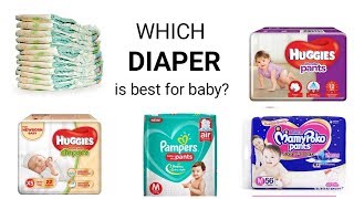 Best baby diapers in India  diaper pants review  Huggies  Pampers  MamyPoko  Baby diapers [upl. by Iramohs]