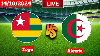 Togo Vs Algeria  CAF Africa Cup of Nations Live Score Match 2024 [upl. by Zertnom]