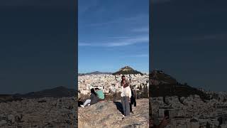 Athens scenery on top of Areopagus Hill greece tourism travel history athens greecetourism [upl. by Kitty563]