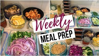 Weekly Meal Prep  Weight Watchers Freestyle  052018 [upl. by Goldsmith]