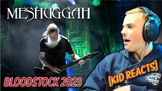 Kid Reacts to Meshuggah  Abysmal Eye Live at Bloodstock 2023 musicreaction meshuggah [upl. by Ori]