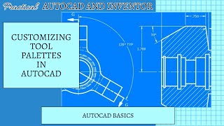 AutoCAD  Tool Palettes [upl. by Edik]