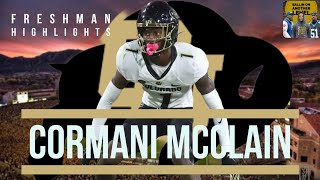 Cormani McClain Freshman Highlights colorado coachprime collegefootball cormanimcclain boal [upl. by Boles]