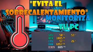 GUÍA PASO A PASO Optimiza tu Experiencia Gamer ¿Cómo Monitorear FPS y Evitar Sobrecalentamientoquot [upl. by Aihsenad]