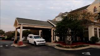 Hilton Garden Inn Tallahassee Florida USA  Hotel and Room Tour [upl. by Ekenna]