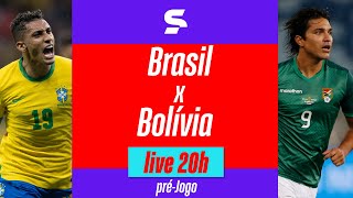 BRASIL X BOLÍVIA  PRÉJOGO AO VIVO COM IMAGENS  ELIMINATÓRIAS DA COPA 2026  sportv [upl. by Gerk]