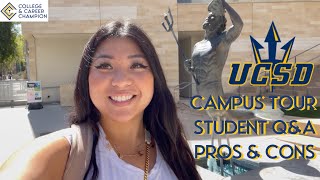 2022 UC San Diego UCSD Campus Tour  Student Question amp Answer PROS CONS college to choose [upl. by Abraham]