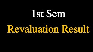 First Sem Revaluation Result Calicut University [upl. by Yeldarb280]