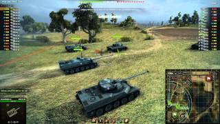 World of Tanks  Zusatzgefecht 056 deutschHD Rhm  Borsig Waffenträger amp AMX 50 100 [upl. by Kizzee]