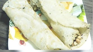 How to make farali dosa recipe farali aloo dosa Navratri special farali aloo roll [upl. by Aratal145]