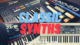 CLASSIC SYNTHS FOR TALSAMPLER DEMO [upl. by Ecirehs54]