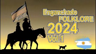 ENGANCHADO FOLKLORE 2024  ¡De lo Mejor  35 CANCIONES [upl. by Goldshell]