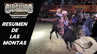 Fin de semana intenso  Circuito de Rodeo Tombstone Misantla 🐂  Resumen de las montas  Abril 2022 [upl. by Christi]