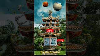 Digital trample Penang pleantvfxshort pleant earth shortvideo tample [upl. by Tedman]