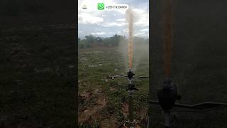 water sprinkler spray irrigation yuzuak ATOM 28 Rain gun kilimo tanzaniaagriculture irrigation [upl. by Norihs342]