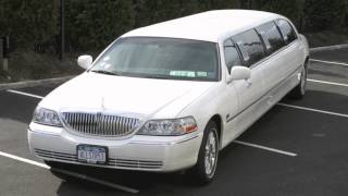 White Wedding Limousine Service on Long Island by All Star Limousine [upl. by Samanthia]