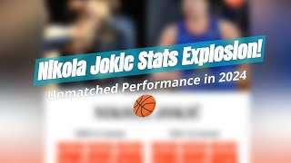 Nikola Jokic Stats 🔥 Unbelievable Performance [upl. by Jermaine]