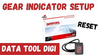 Data tool Digi digital gear indicator set up and reset how to [upl. by Libbey263]