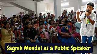 Public Speaking by Sagnik Mondal  Workshop  2024education english [upl. by Yentihw]