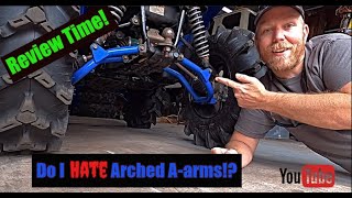 Part 3 Review CFab Arched AArm Lift Kawasaki Brute Force 750 [upl. by Akehsay]