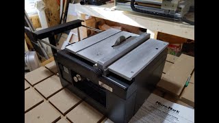 MicroLuxMicroMark  Mini Table Saw  Unboxing amp First Cuts [upl. by Lebisor]