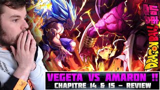 🔥 VEGETA VS AMARON  🔥• DRAGON BALL KAKUMEI  CHAPITRE 14 amp 15  REVIEW • [upl. by Lindon]