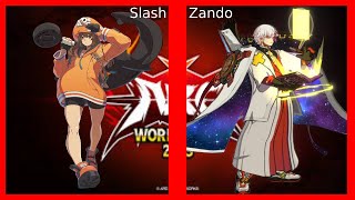 The BEST Fighting Game Set of 2024 AWT 2023 SLASH vs ZANDO  FULL SET VOD [upl. by Nakhsa]