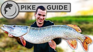 A Beginners Guide To Pike Fishing  Tactics Bait Lures Rigs and Unhooking [upl. by Namad917]