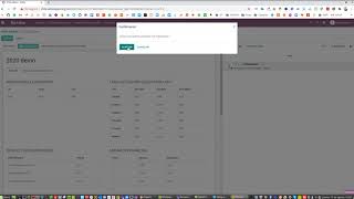 Odoo ERP 13  Importar de previred los indicadores provisionales  RRHH Chile [upl. by Ahsilak]