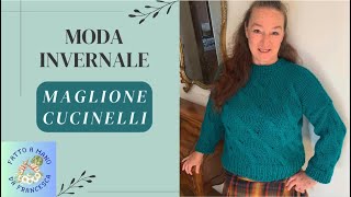 Moda Invernale — MAGLIONE CUCINELLI — Tutorial passo passo [upl. by Aramoix]