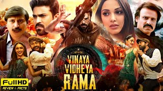 Vinaya Vidheya Rama Full Movie In Hindi Dubbed  Ram Charan  Kiara Adwani  HD Facts amp Review [upl. by Nahoj672]