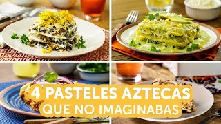 4 pasteles azteca que no imaginabas  Kiwilimón [upl. by Suillenroc]