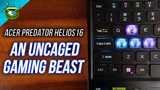 Aggressive Performance  Beautiful Screen  MAXIMUM GAMING  Acer Predator Helios 16 [upl. by Ynoep785]