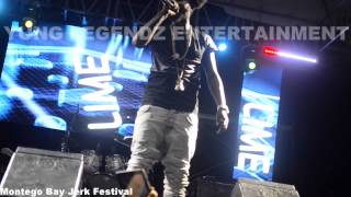 POPCAAN PERFORMING LIVE AT THE LIME MOBAY JERK FESTIVAL [upl. by Tavy]