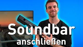 Soundbar richtig anschließen  Was DU beachten solltest soundbar [upl. by Nathanil]