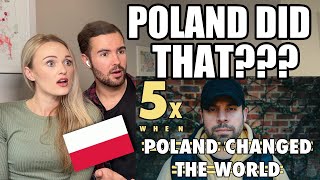 Reaction these are 5 Moments In History WHEN POLAND CHANGED THE WORLD [upl. by Evilc198]