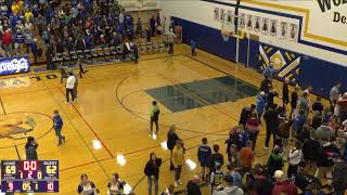 Crivitz vs Kewaunee High School Boys Varsity Basketball [upl. by Marketa]