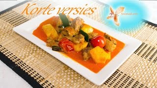 48 Eend met rode curry korte versie [upl. by Jess]