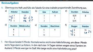 230420 Dreisatz bei indirekt proportionalen Zuordnungen [upl. by Eiramyma107]