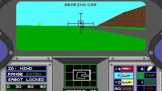 Abrams Battle Tank DOS  Demo [upl. by Areemas356]