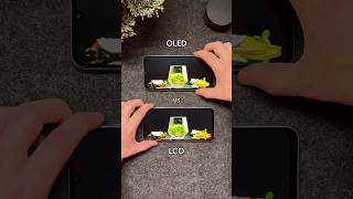 OLED Vs LCD Display 😱shorts smartphone technology ytshorts [upl. by Robbins]