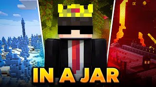 I Explored The World in Minecraft in a Jar EP 4 [upl. by Ahsilam]