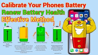 Battery Calibration Simple and Effective Method  Complete amp Comprehensive Tutorial for Mobile Phone [upl. by Kathrine]