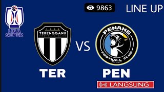 🔴TERENGGANU FC VS PENANG  LIGA SUPER MALAYSIA 2023 [upl. by Cesaro]