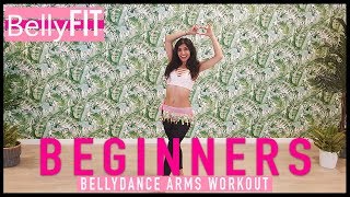 Beginners Bellydance  Beautiful Arms  No Equipment [upl. by Stauffer532]